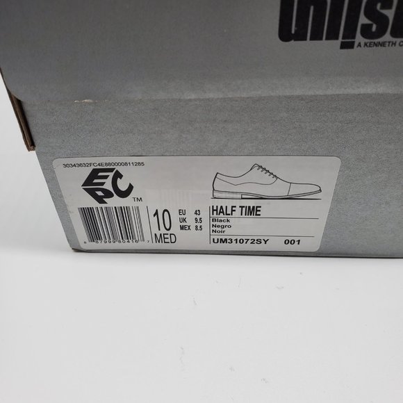 Unlisted by Kenneth Cole Men's Half Time Oxford | 10 | Like New - Picture 3 of 14